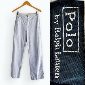 Vintage Polo Ralph Lauren Chino Pant oxford cloth Menswear Trouser Unisex 26-7”